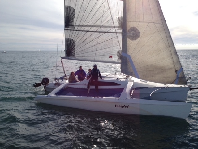 Our 2nd Trimaran 'Slingshot' That Replaced 'Sea Wing' in 2013